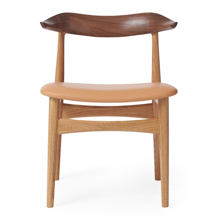 Cow Horn chair walnut-oak, Soavé nature Warm Nordic
