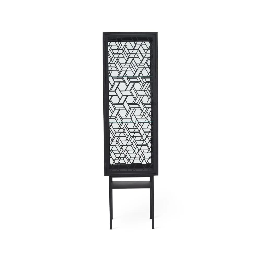 Warm Nordic Enigma display cabinet Black | Scandinavian Design | Display & glass cabinets | Black