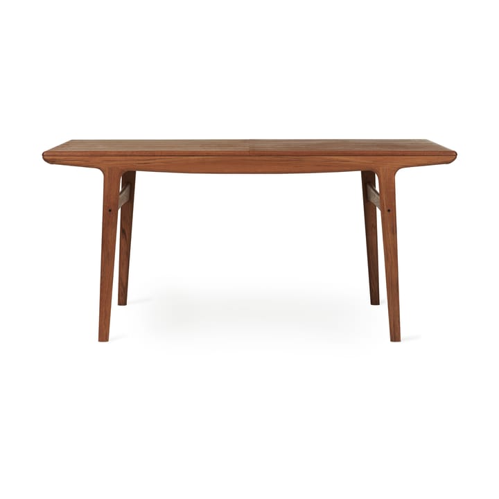 Evermore dining table incl. 2 extension leaves of 45 cm each - Teak oiled oak, 160 cm - Warm Nordic