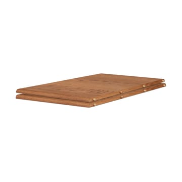 Evermore dining table incl. 2 extension leaves of 45 cm each - Teak oiled oak, 160 cm - Warm Nordic