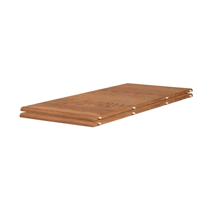 Evermore dining table incl. 2 extension leaves of 45 cm each, Teak oiled oak, 190 cm Warm Nordic
