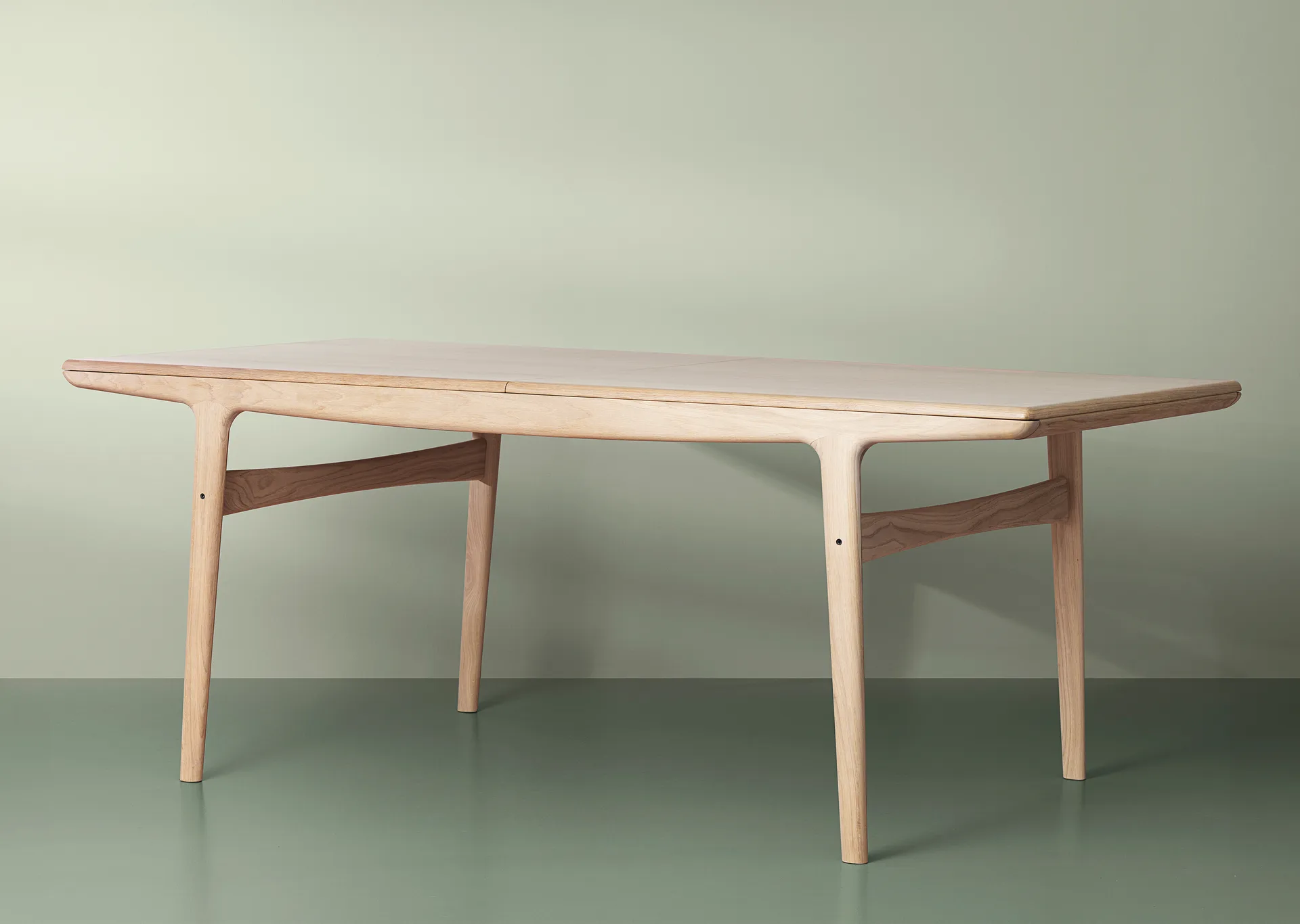 Evermore dining table, Natural oak, 190 cm Warm Nordic