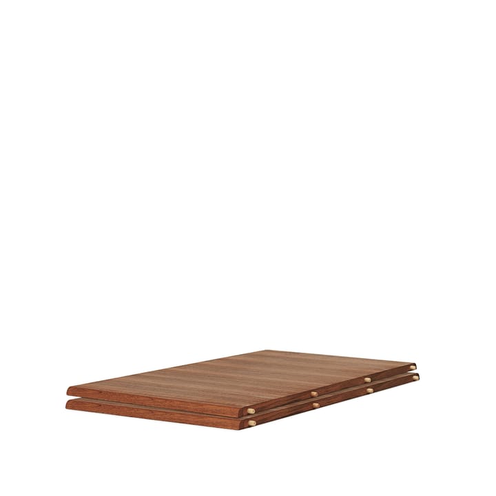Evermore table insert, Oiled teak, l160, 2 pcs Warm Nordic
