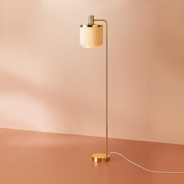 Fringe floor lamp - Pale pink, brass plated steel - Warm Nordic