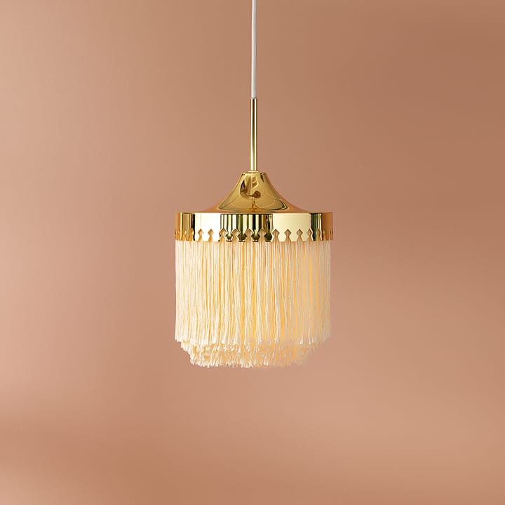 Fringe pendant lamp - Cream white, small - Warm Nordic