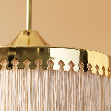 Fringe pendant lamp - Cream white, small - Warm Nordic