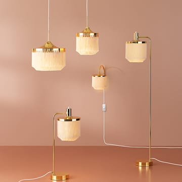 Fringe wall lamp - Pale pink, brass plated steel - Warm Nordic