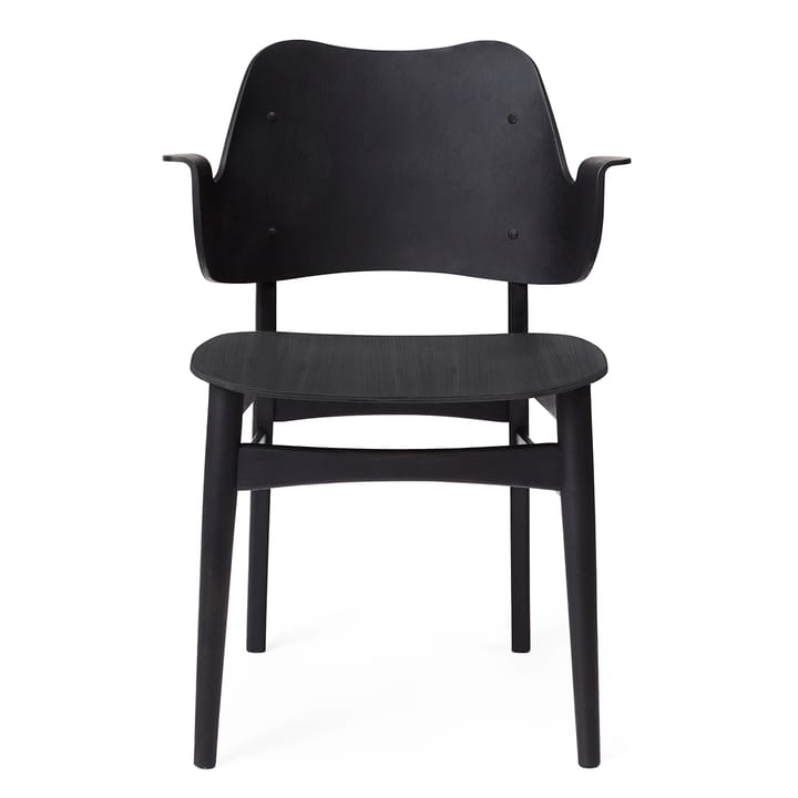 Gesture chair - Black coated beech - Warm Nordic