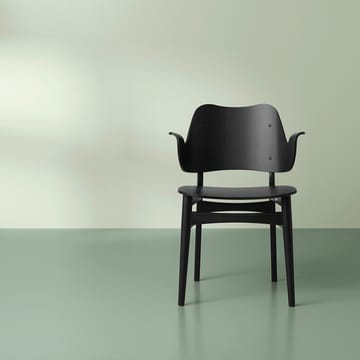 Gesture chair - Black coated beech - Warm Nordic