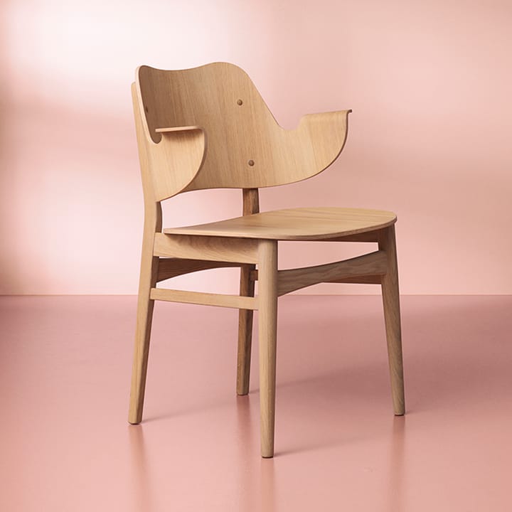 Gesture chair - White oiled oak - Warm Nordic