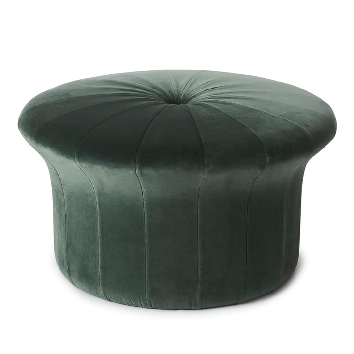 Grace pouf Ritz - Forest green - Warm Nordic