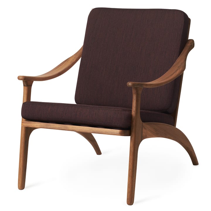 Lean Back Balder armchair teak - Coffee brown - Warm Nordic