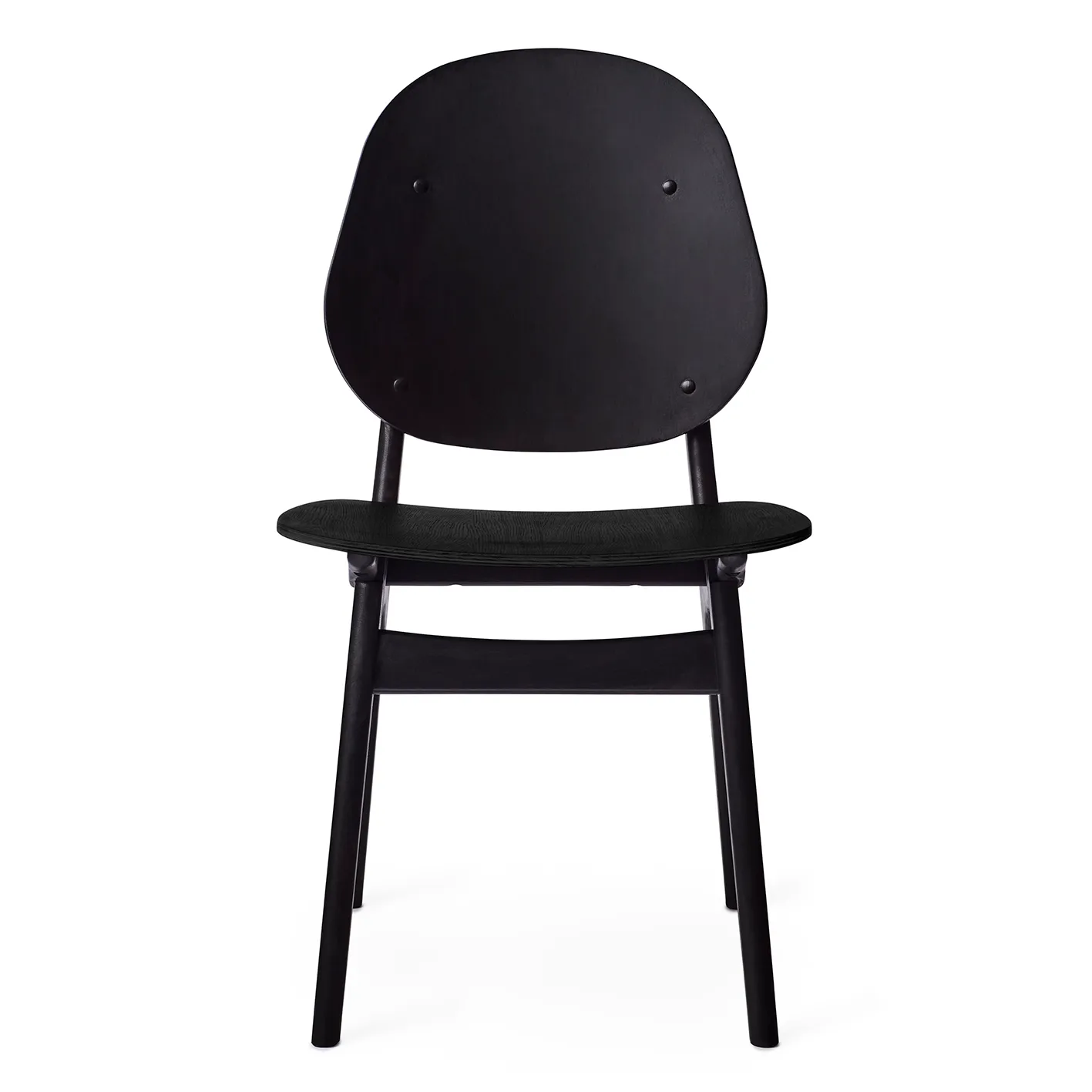 Noble chair, Black coated ash Warm Nordic