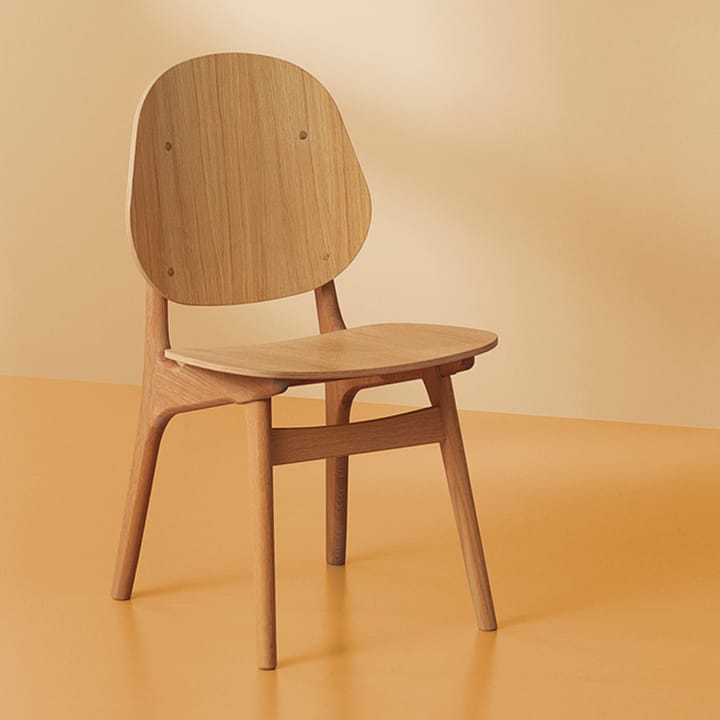 Noble chair - White oiled oak - Warm Nordic