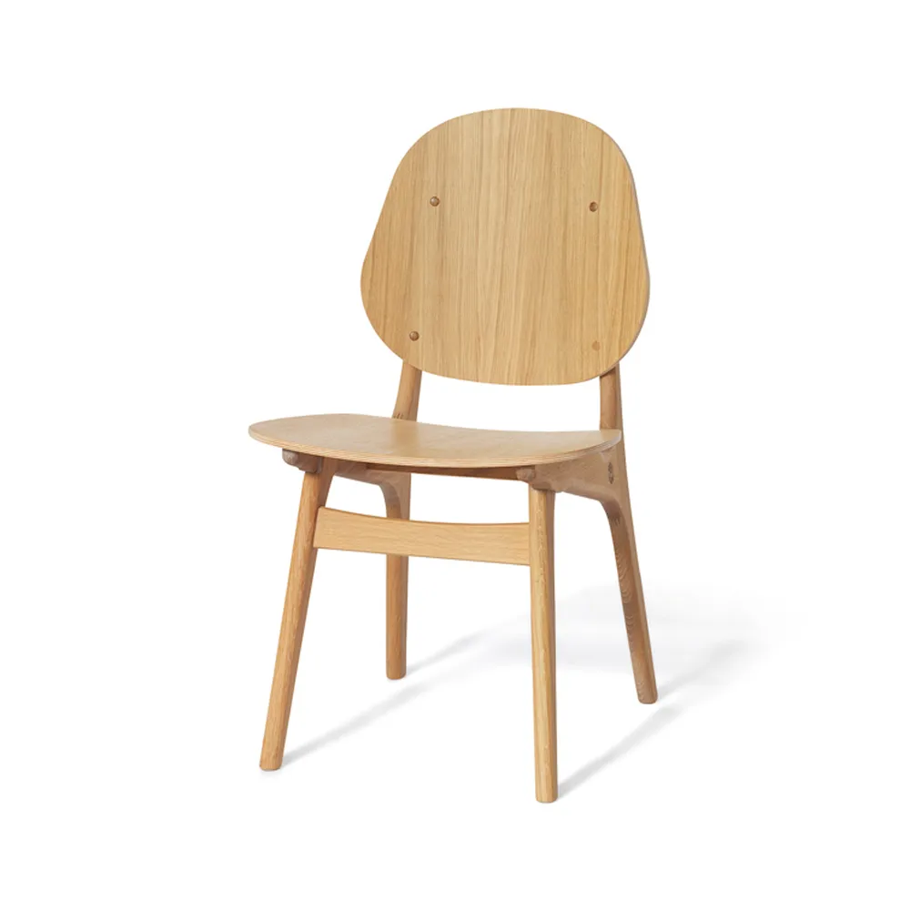 Warm Nordic Noble chair White oiled oak | Scandinavian Design | Chairs | Beige