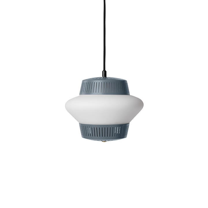 Opal Arch pendant lamp - Sky grey, sandblasted opal - Warm Nordic