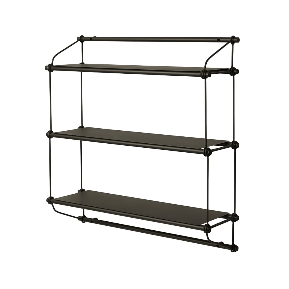 Warm Nordic Parade shelf Green olive, 3 shelves | Scandinavian Design | Shelves & shelving systems | Green