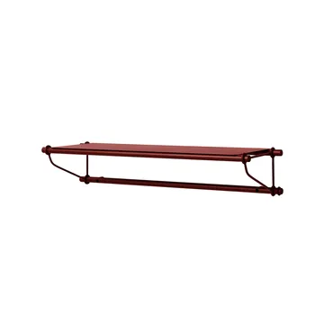 Parade shelf - Oxide red, 1 shelf - Warm Nordic