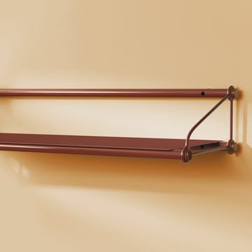Parade shelf - Oxide red, 1 shelf - Warm Nordic