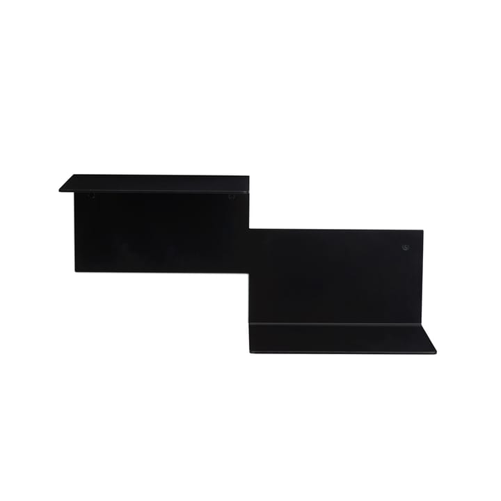 Repeat shelf - Black noir, left - Warm Nordic