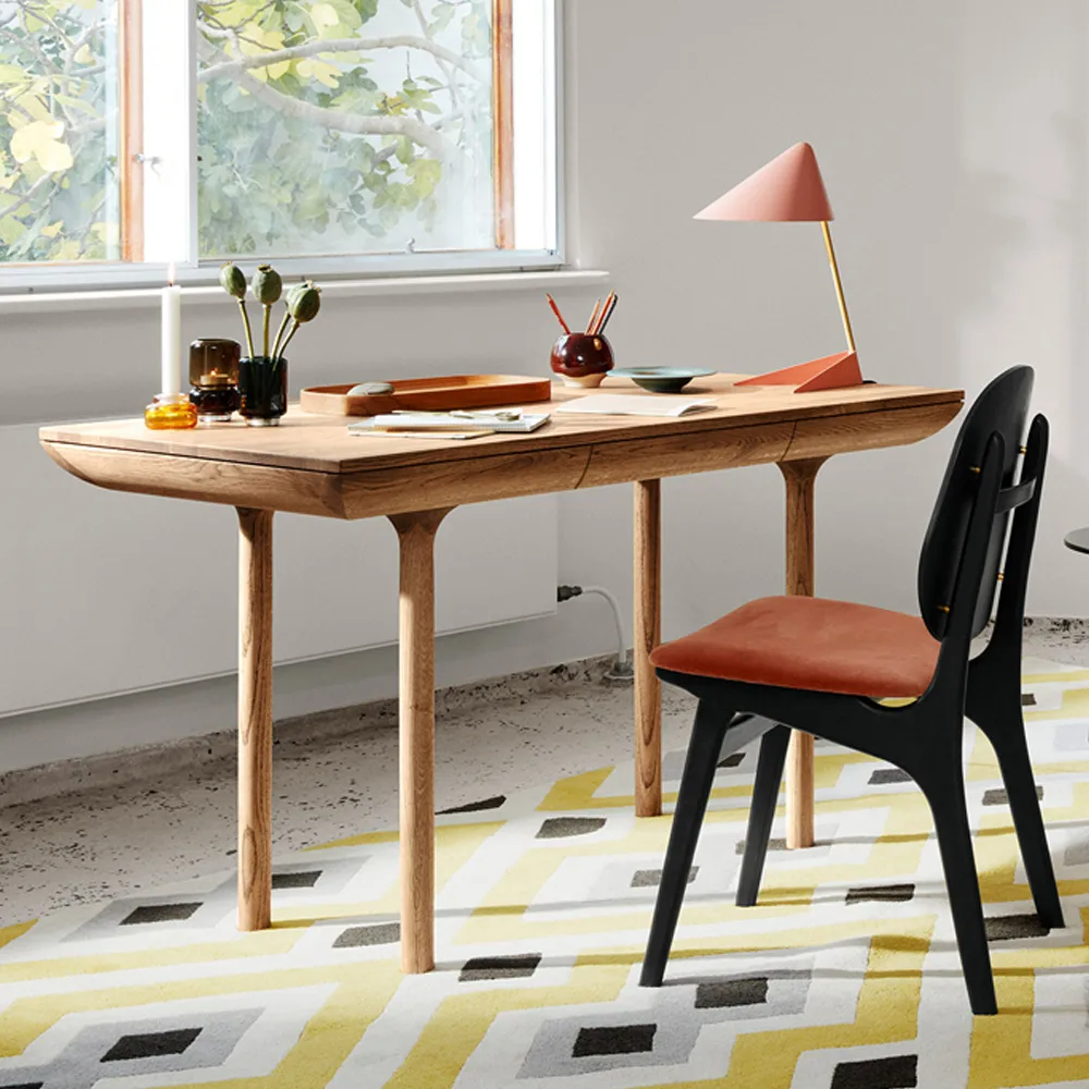 Rúna desk, Smoked oak Warm Nordic