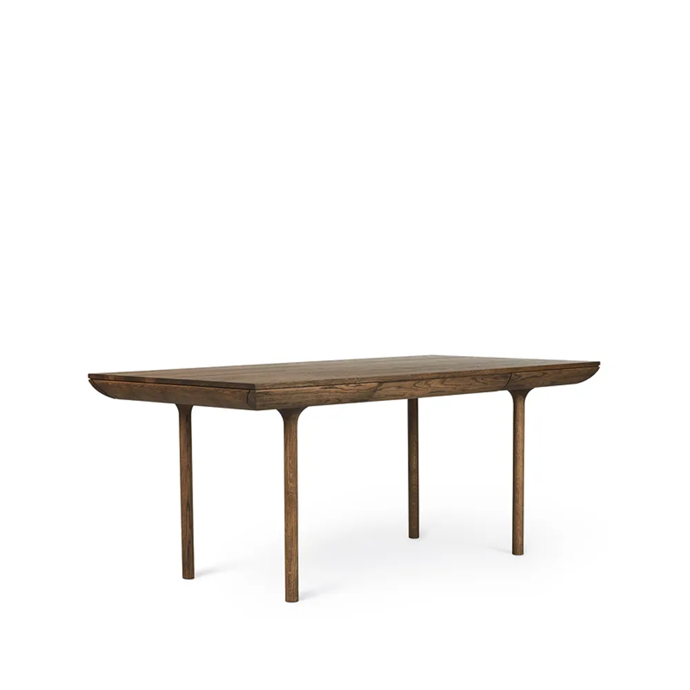 Rúna dining table, Oak smoked Warm Nordic
