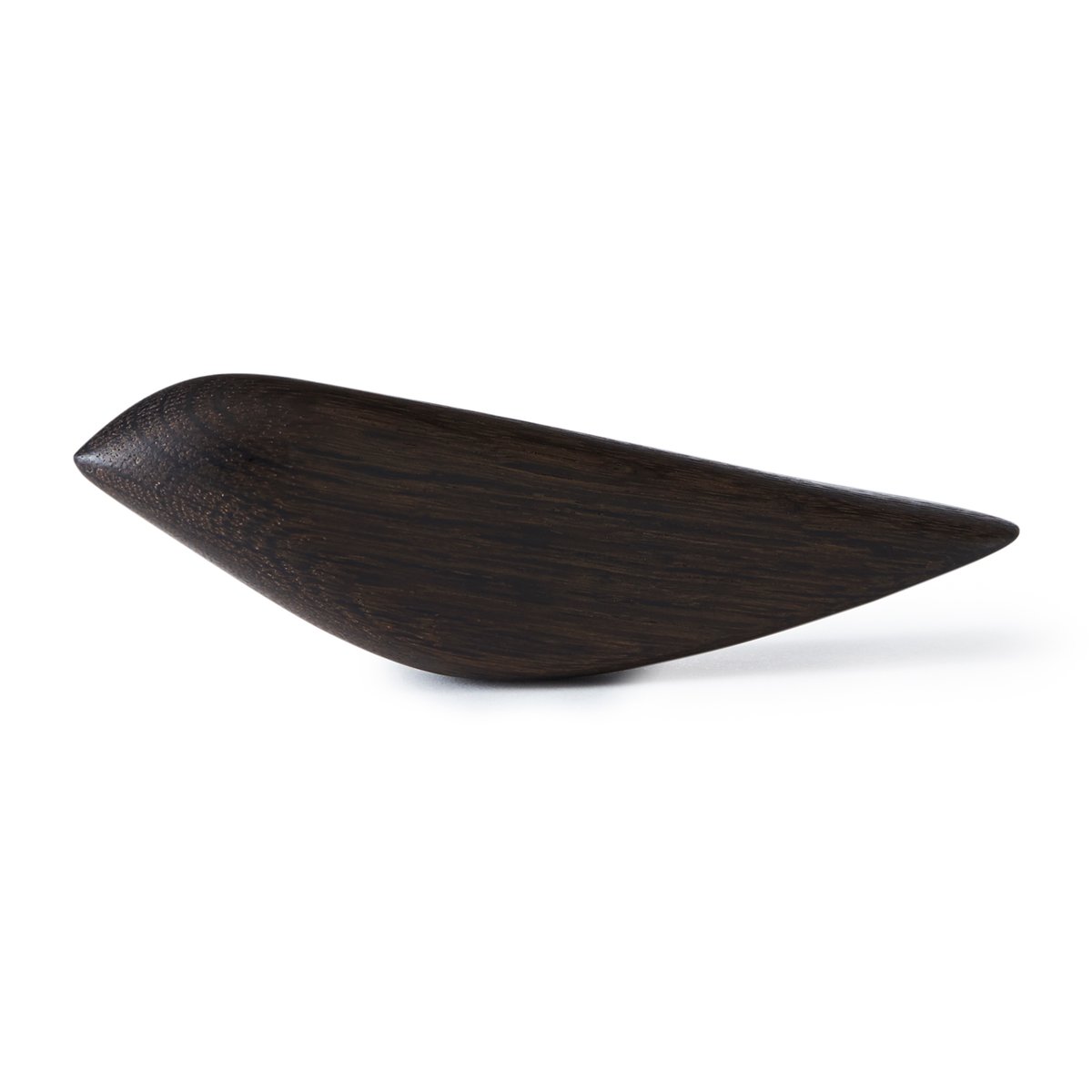 Warm Nordic Twirling Bird decoration L oak | Scandinavian Design | Wooden figures | Brown