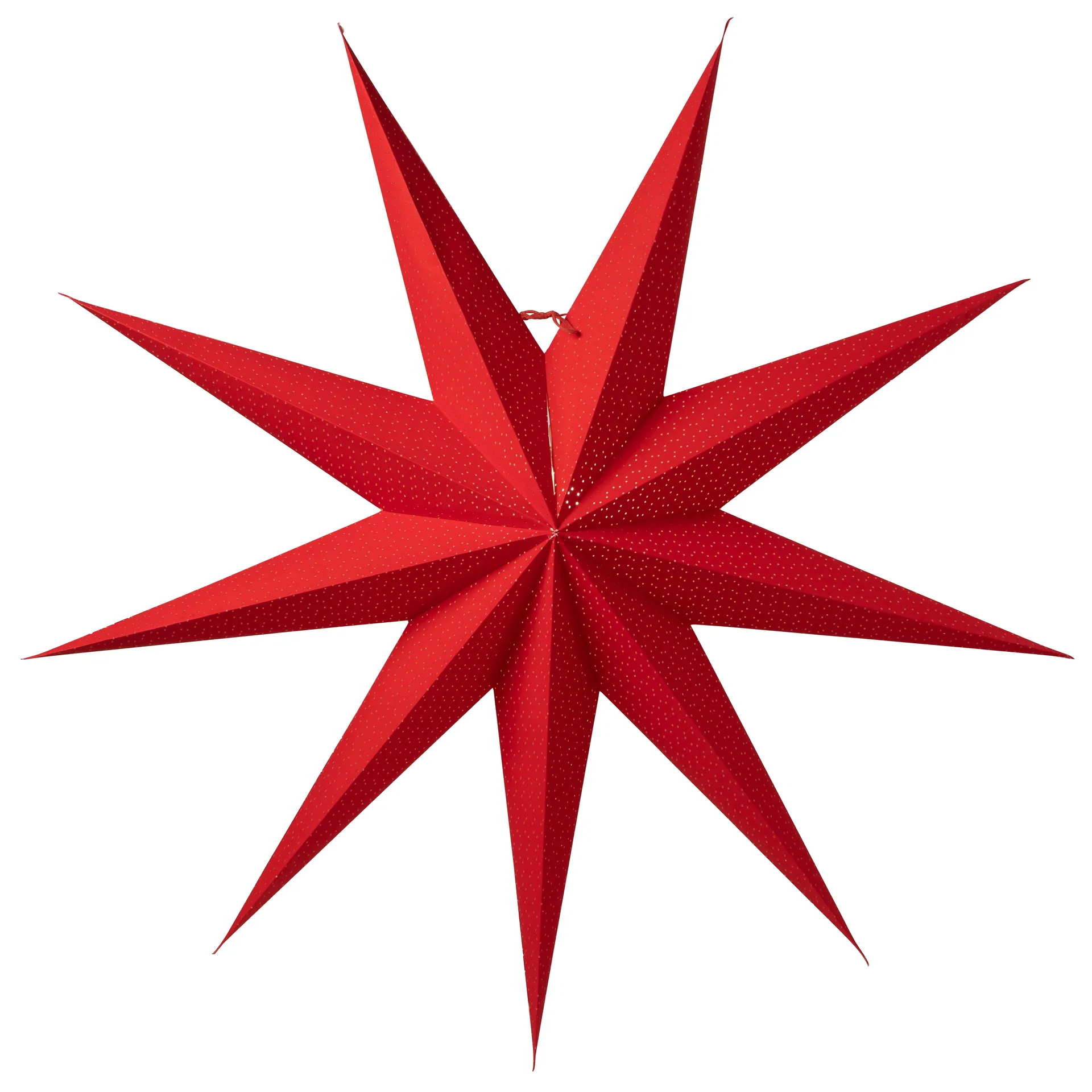 Aino Christmas star slim red, 100 cm Watt & Veke