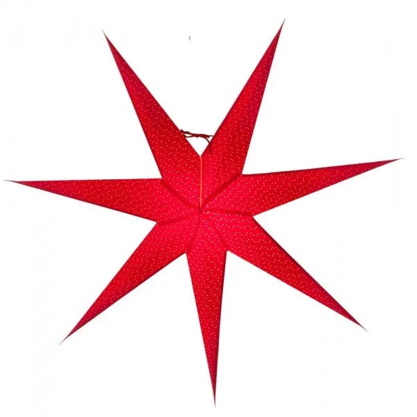 Aino Christmas star slim red, 80 cm Watt & Veke