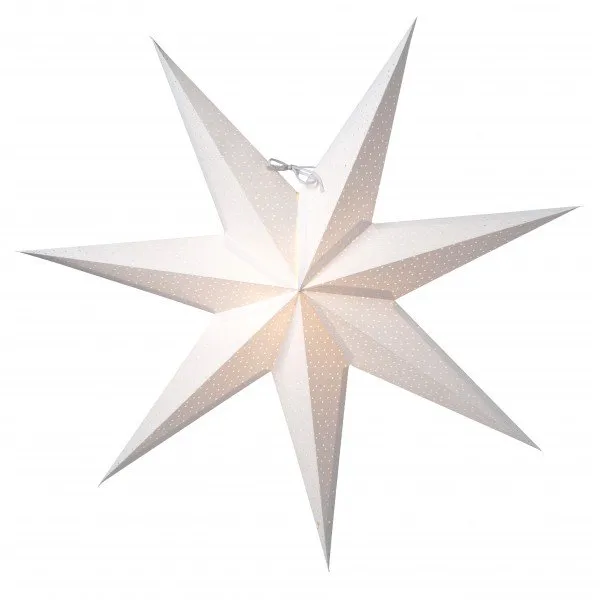 Aino Slim christmas star white, 60 cm Watt & Veke