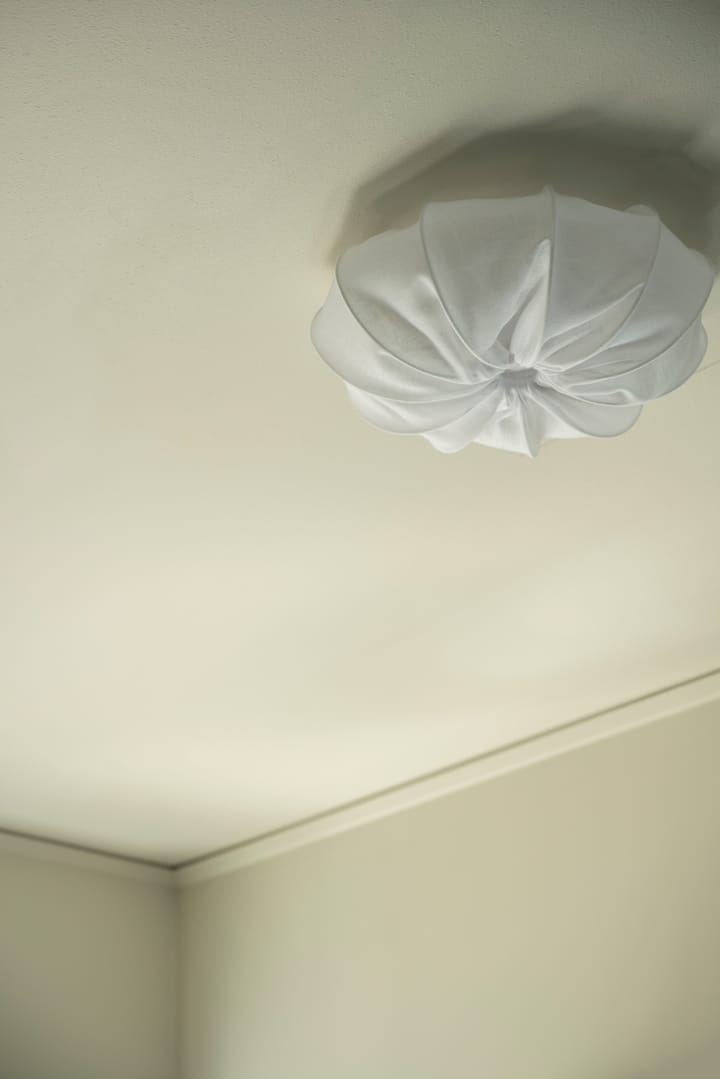 Anna ceiling lamp linen Ø40 cm - White - Watt & Veke