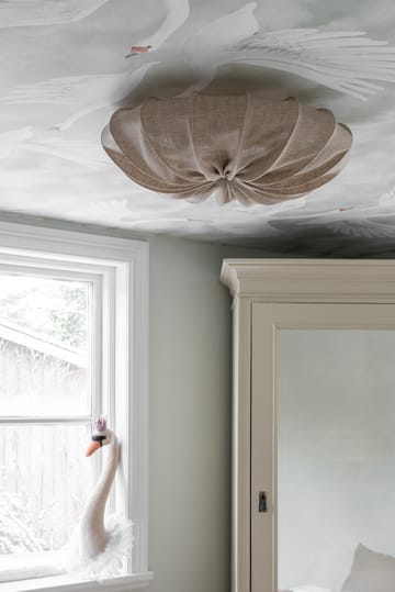 Anna ceiling lamp linen Ø60 cm - Sand - Watt & Veke