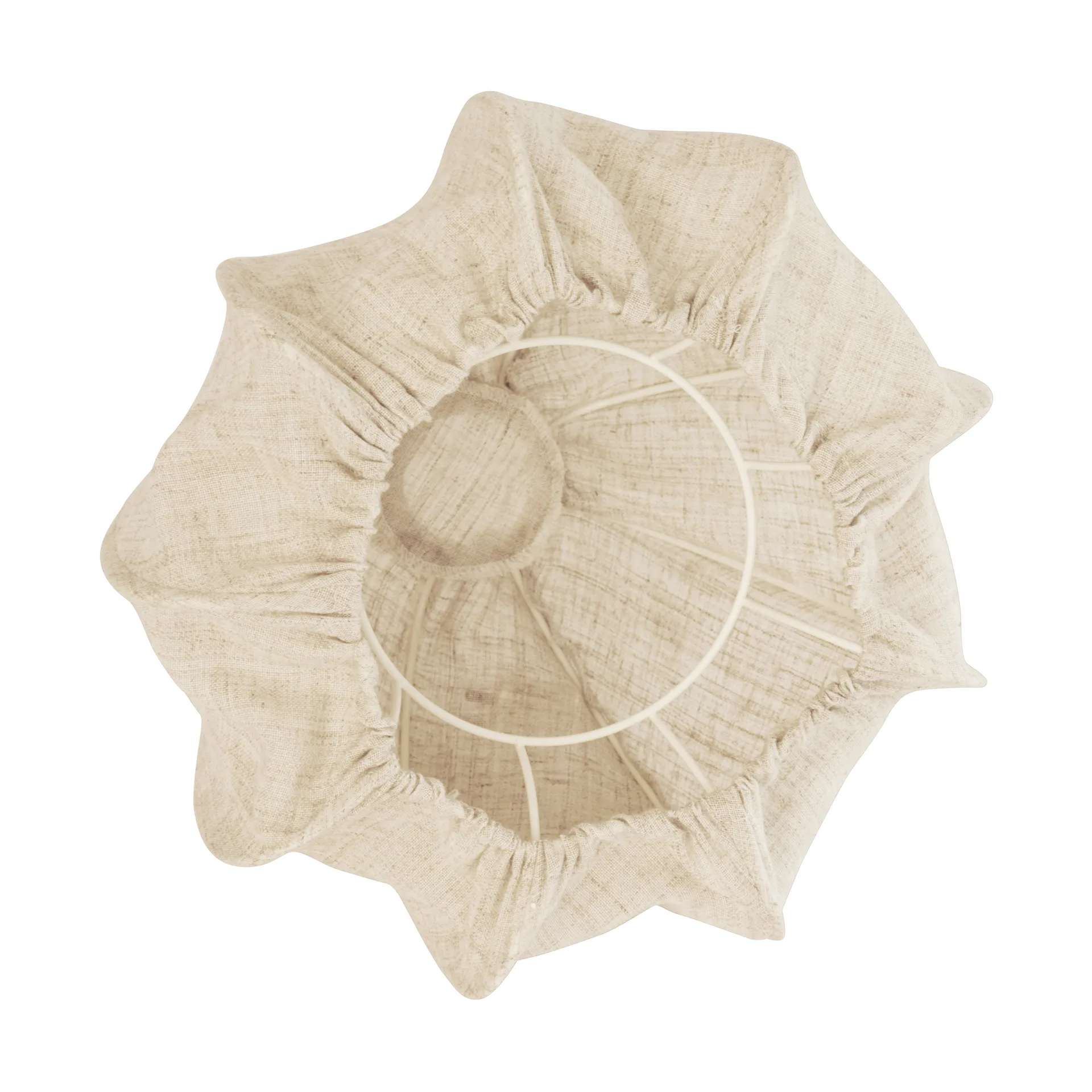 Anna ceiling light mini Ø30 cm, Natural linen Watt & Veke