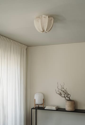 Anna ceiling light mini Ø30 cm - Natural linen - Watt & Veke