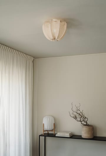 Anna ceiling light mini Ø30 cm - Natural linen - Watt & Veke