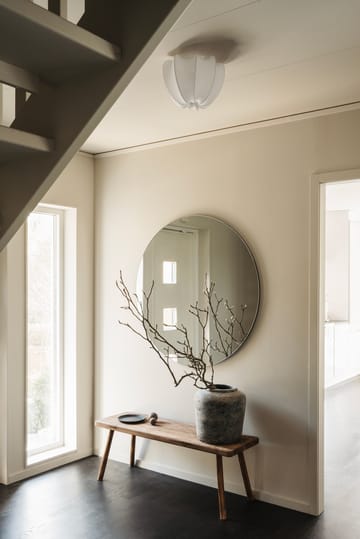 Anna ceiling light mini Ø30 cm - White cotton - Watt & Veke