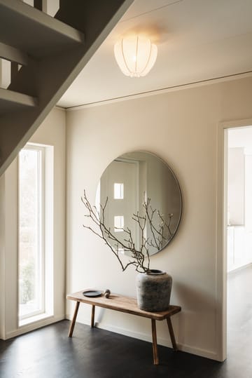 Anna ceiling light mini Ø30 cm - White cotton - Watt & Veke
