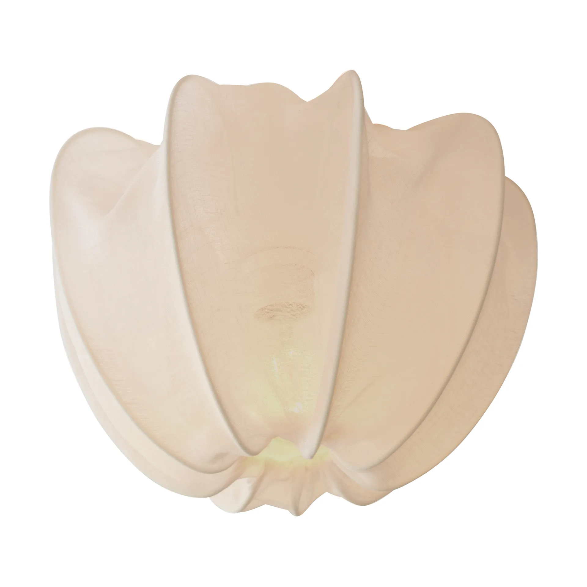 Anna ceiling light mini Ø30 cm, White linen Watt & Veke