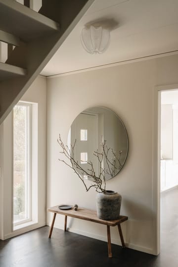 Anna ceiling light mini Ø30 cm - White linen - Watt & Veke