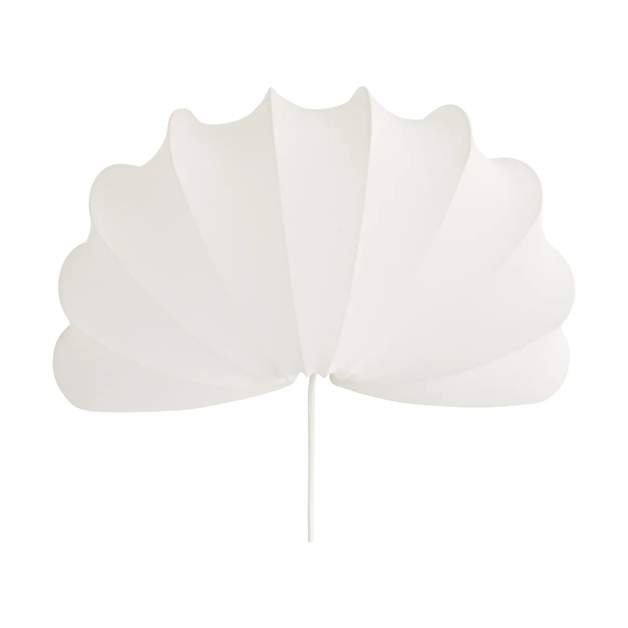 Watt & Veke Anna wall lamp L 54 cm White cotton | Scandinavian Design | Wall lights | White