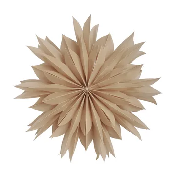 Athena advent star Ø50 cm - Beige - Watt & Veke