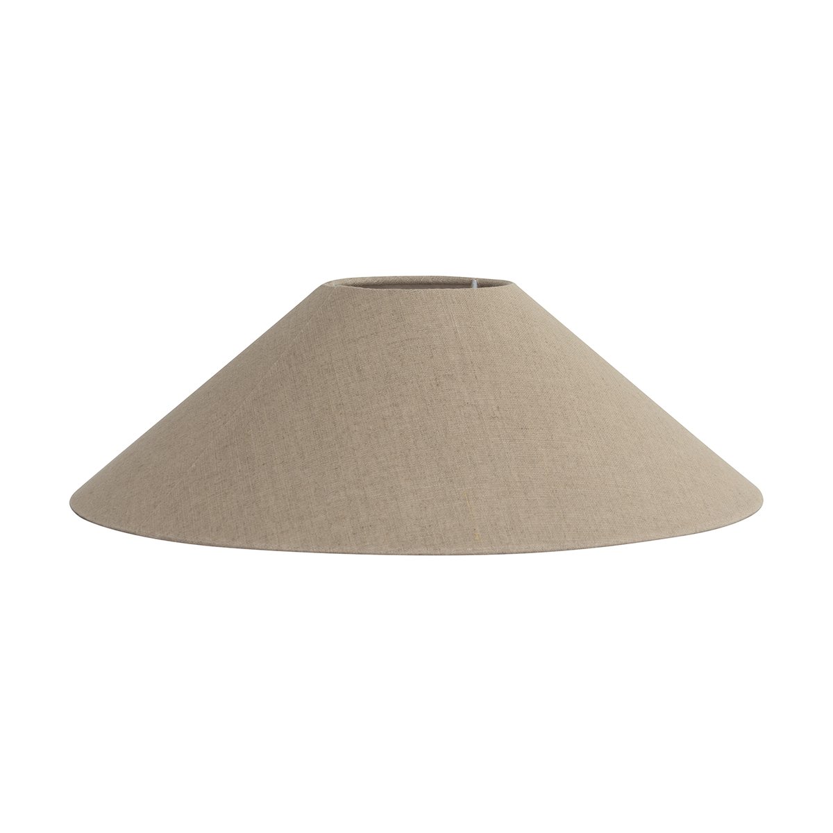 Watt & Veke Basic flat lamp shade o36 cm Natural | Scandinavian Design | Lampshades | Beige