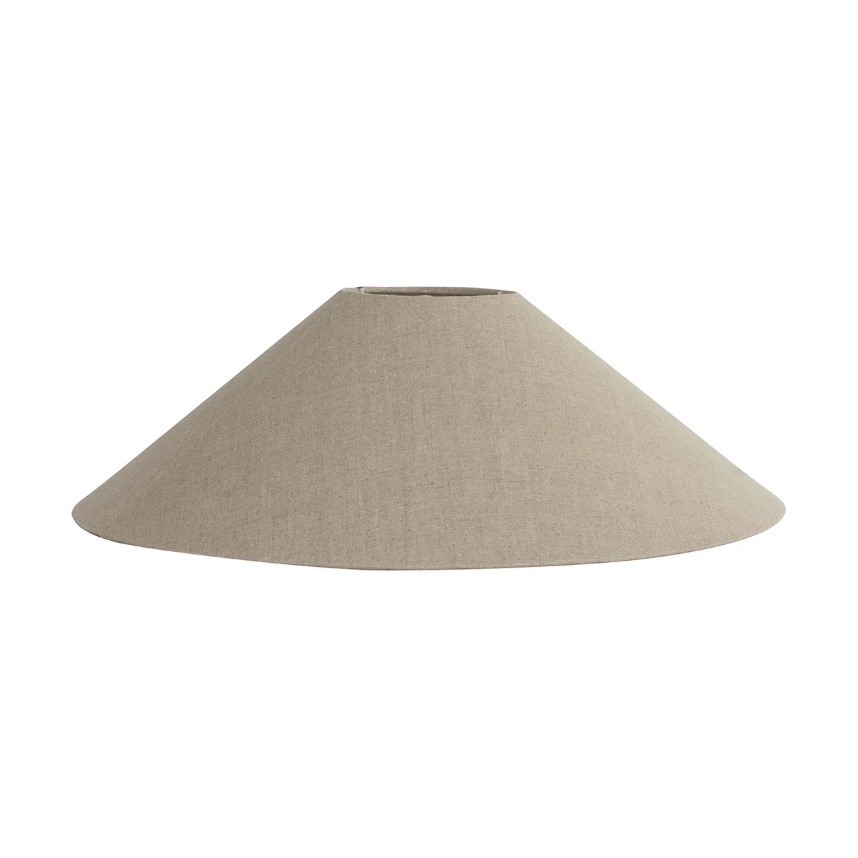 Watt & Veke Basic flat lamp shade o42 cm Natural | Scandinavian Design | Lampshades | Beige