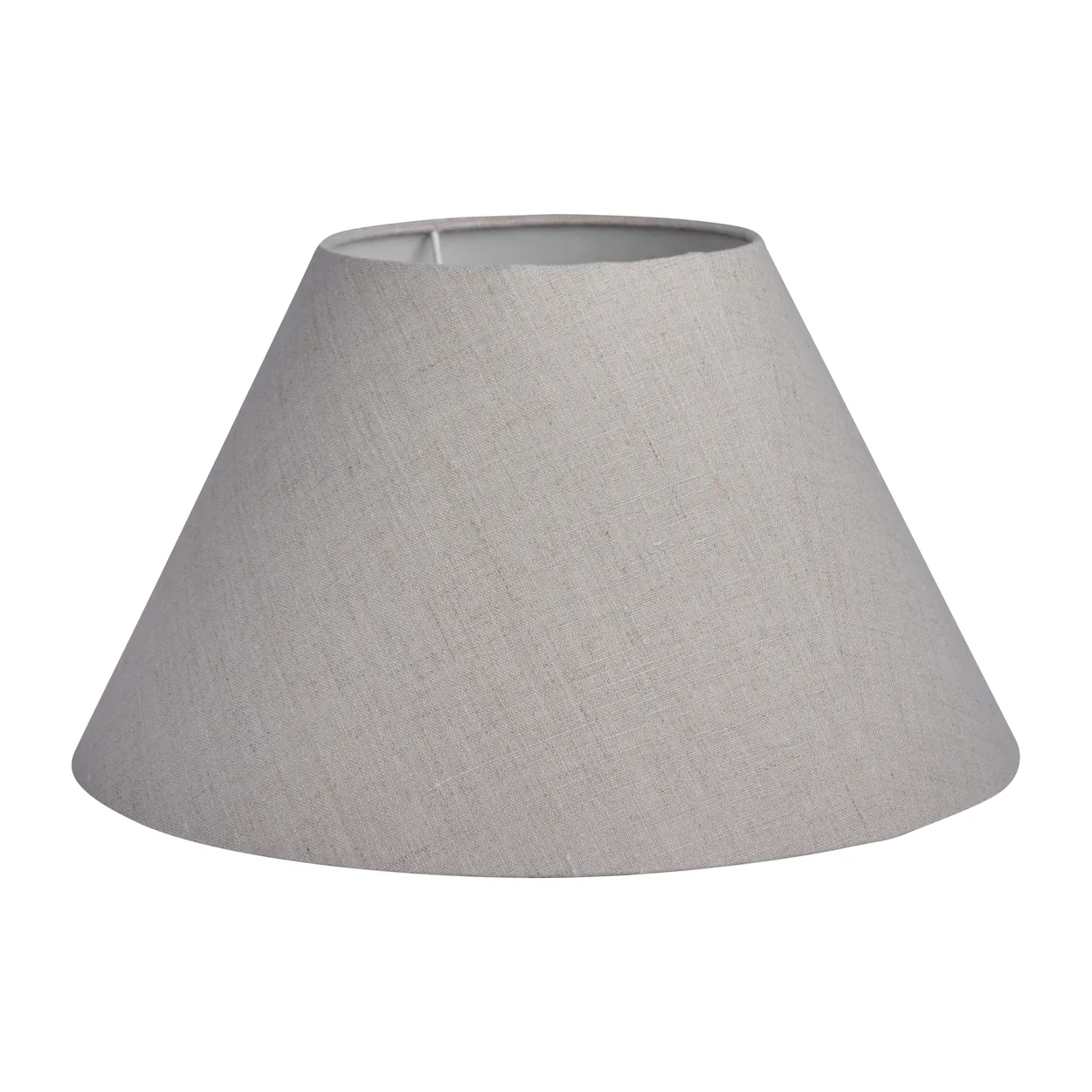 Watt & Veke Basic wide lamp shade o35 cm Natural | Scandinavian Design | Lampshades | White
