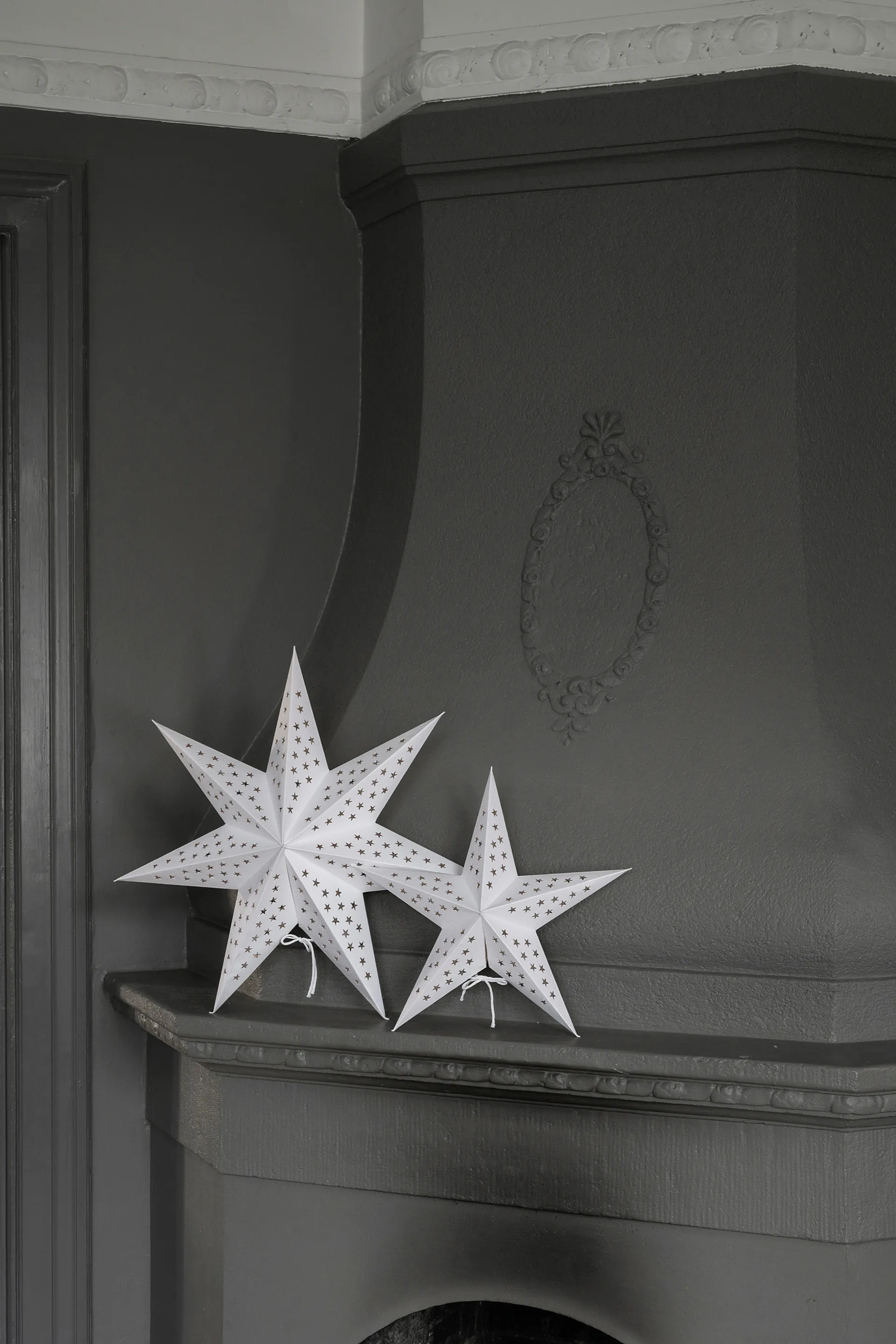 Beata advent star Ø44 cm, White Watt & Veke