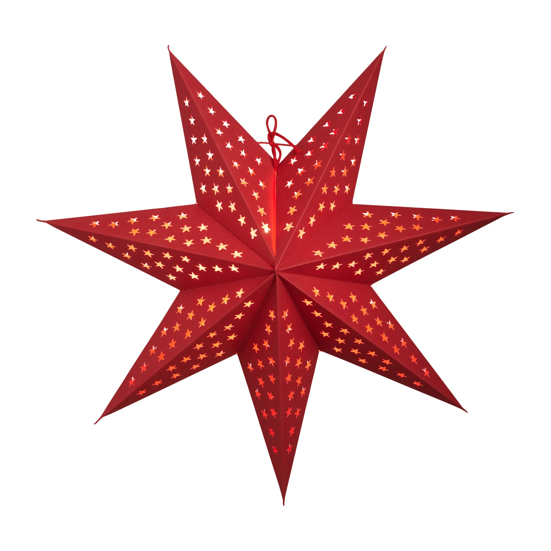 Beata advent star Ø60 cm, Red Watt & Veke