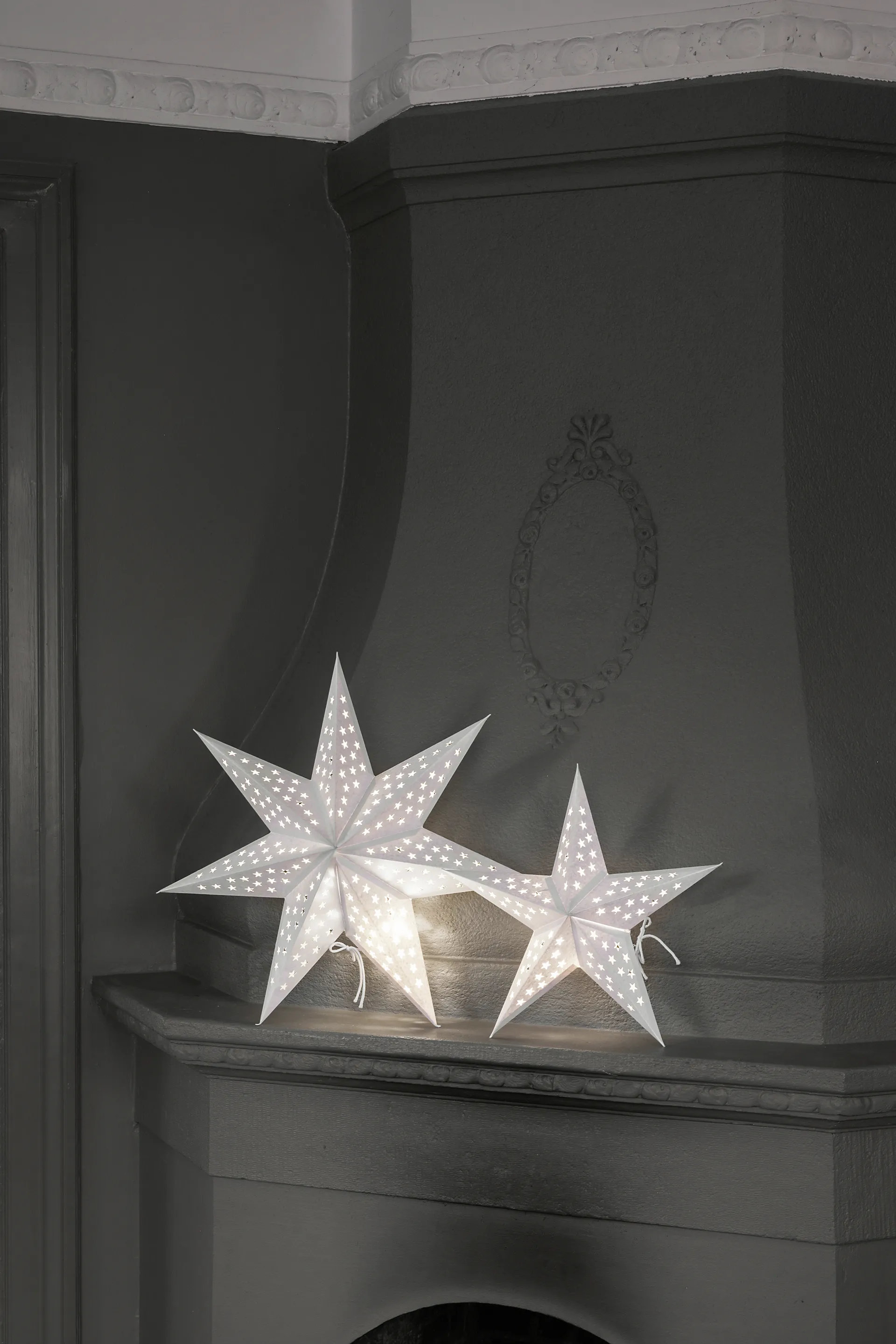 Beata advent star Ø60 cm, White Watt & Veke
