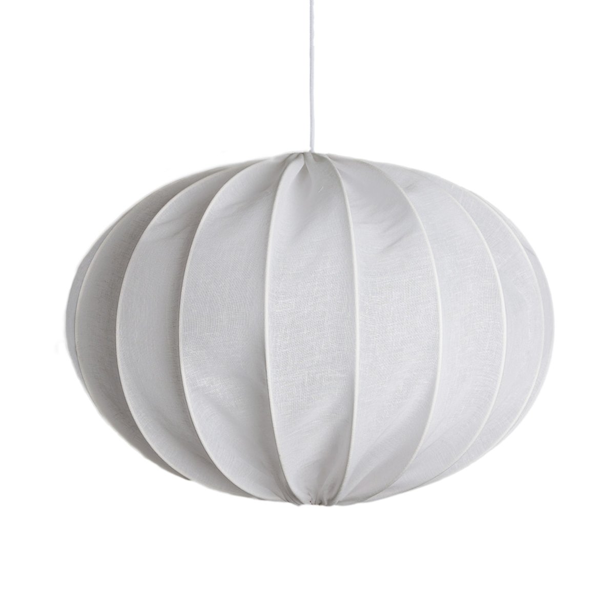 Watt & Veke Boll 65 linen lampshade White | Scandinavian Design | Lampshades | White
