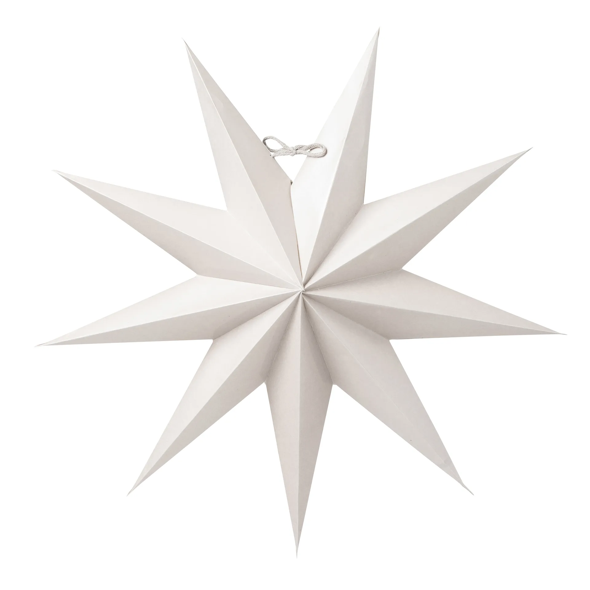 Boris Christmas star 50 cm, light grey Watt & Veke