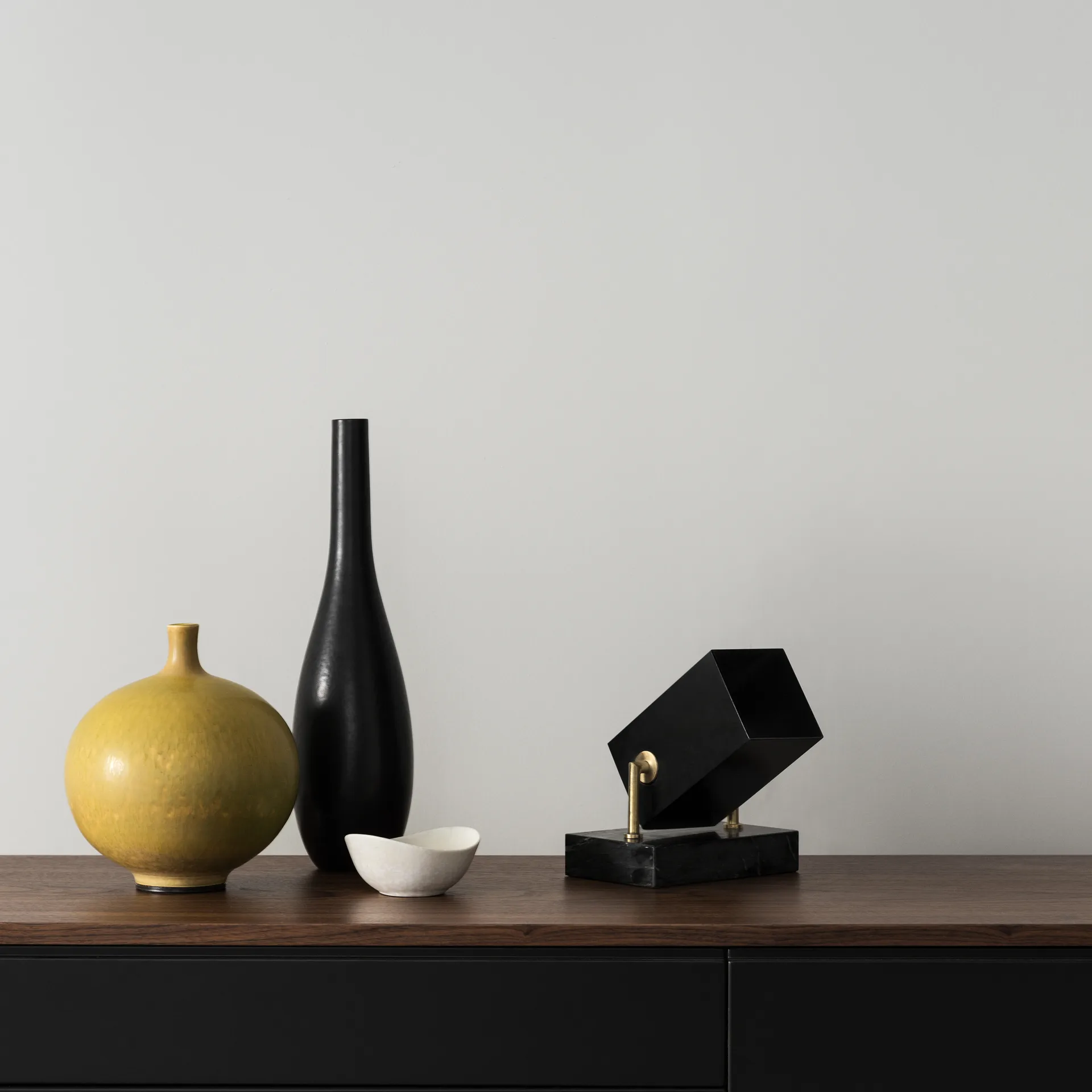 Box floor spotlight, matte black Watt & Veke